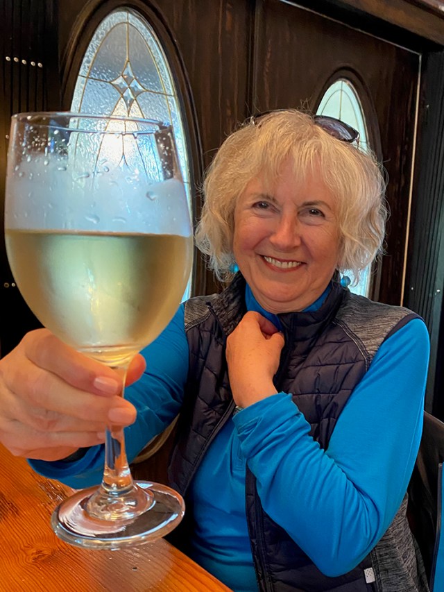 Birthday bucket of wine